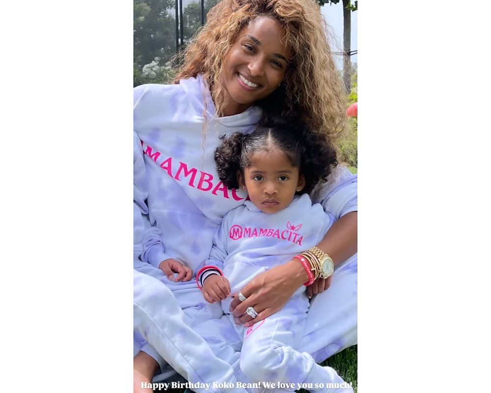Russell Wilson's wife Ciara melts hearts with birthday post for Kobe Bryant’s daughter Capri in matching
